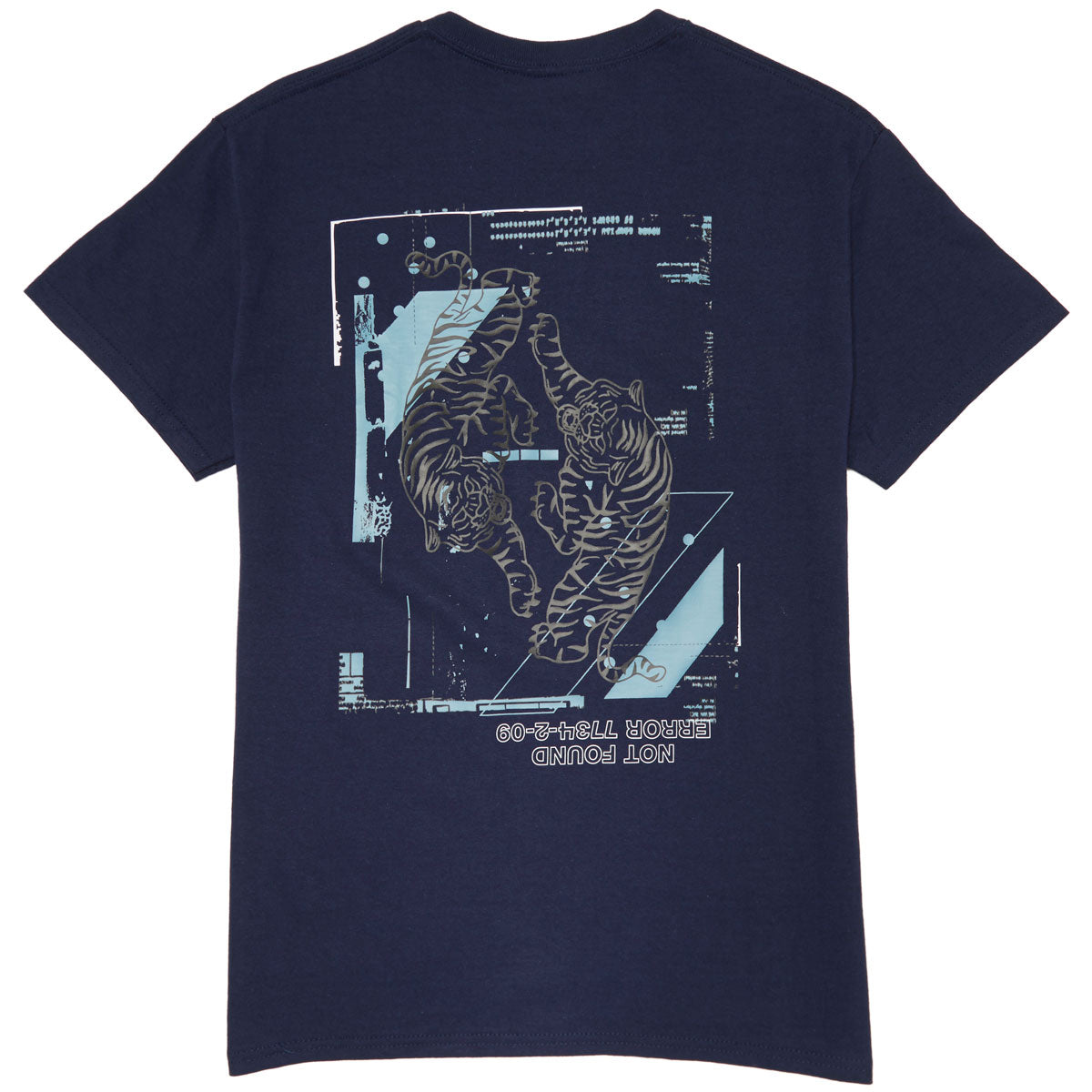 Lo-Res Labor T-Shirt - Navy image 1