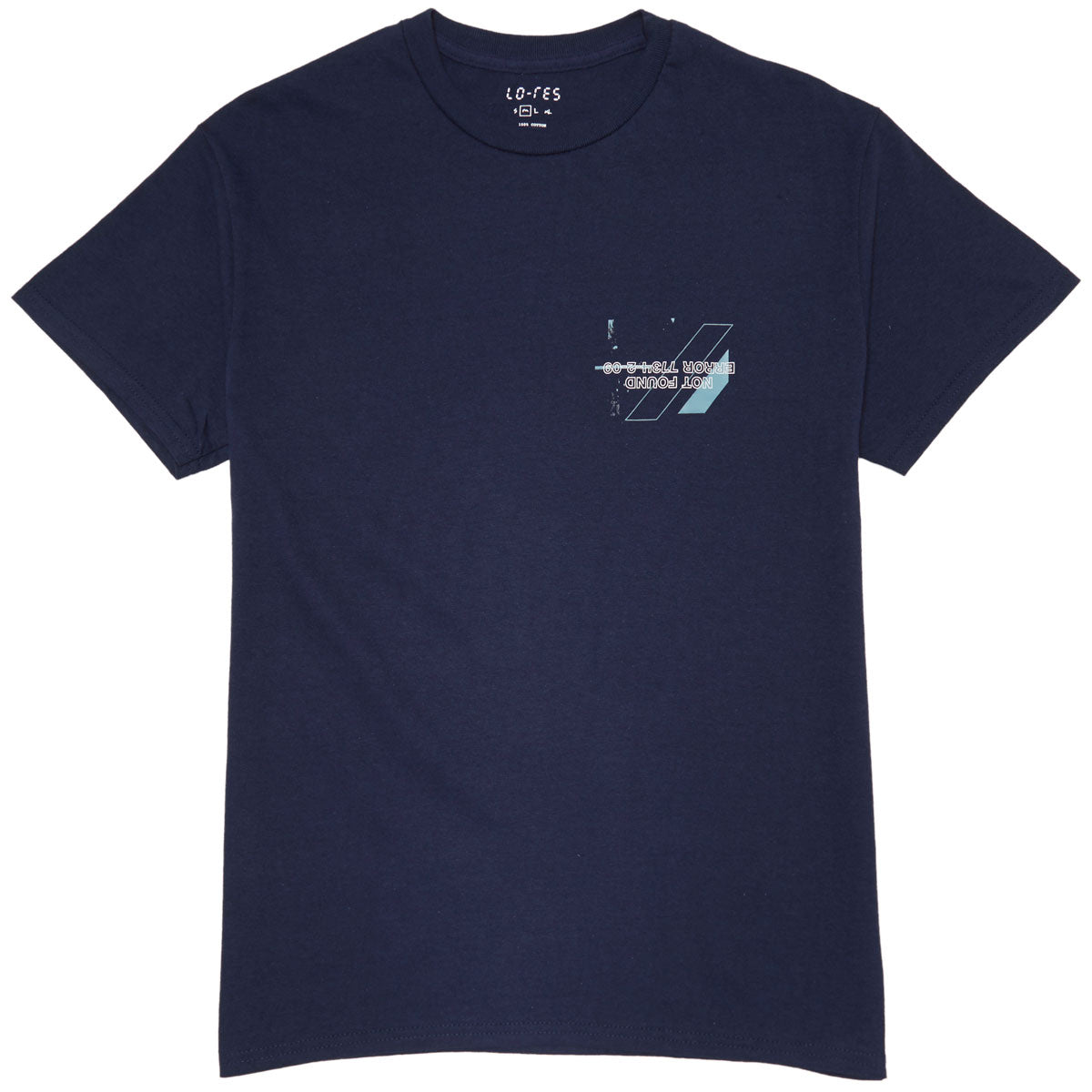 Lo-Res Labor T-Shirt - Navy image 2
