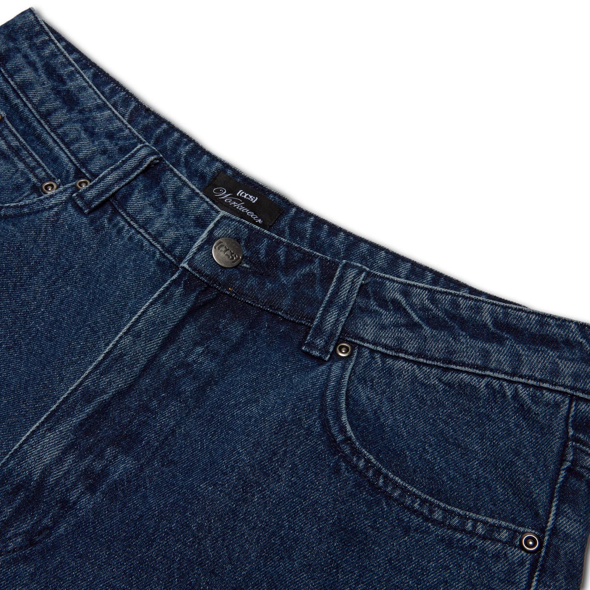 CCS Double Knee Original Relaxed Denim Jeans - True Blue