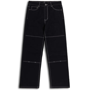 CCS Double Knee Original Relaxed Canvas Pants - Black/White