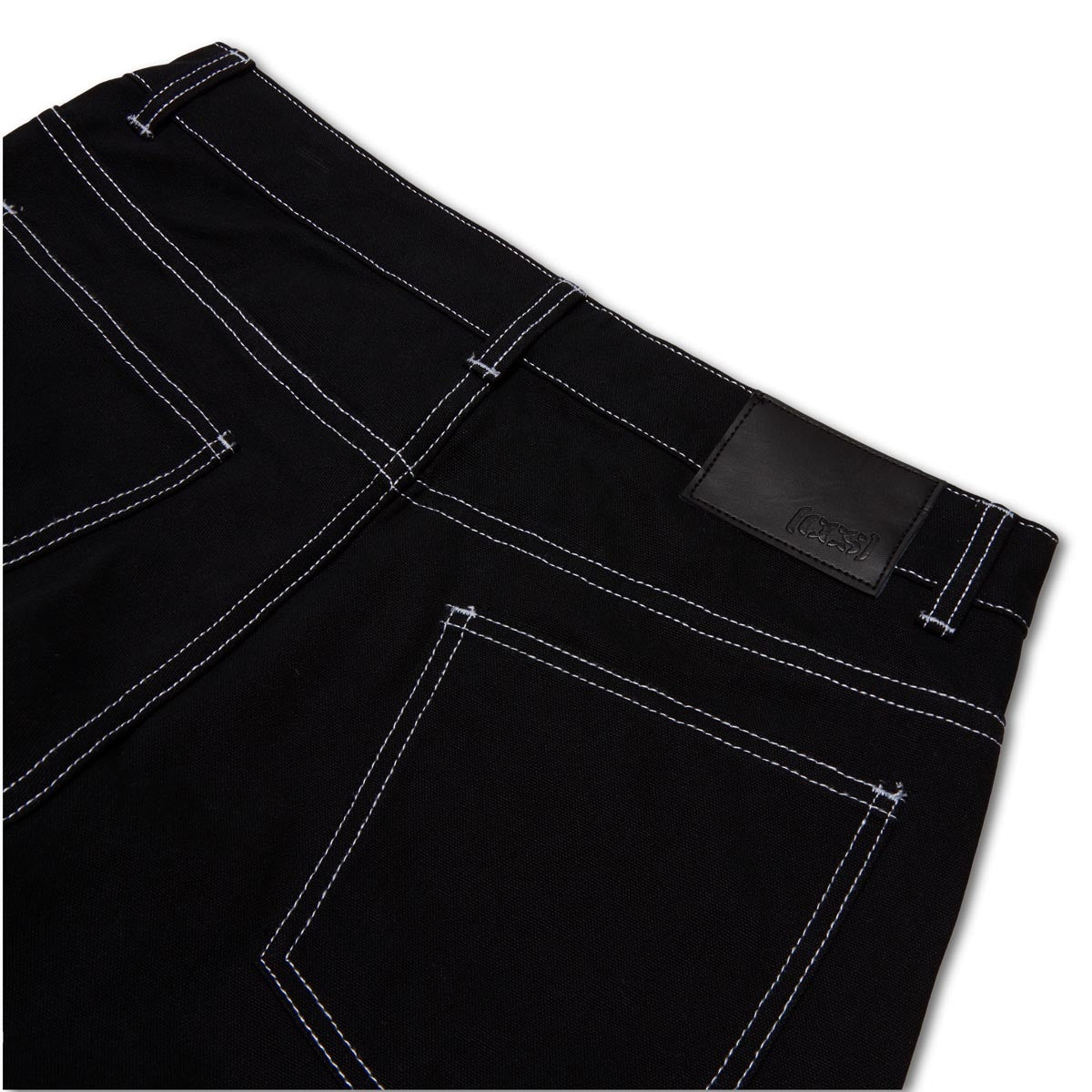 CCS Double Knee Original Relaxed Canvas Pants - Black/White image 6
