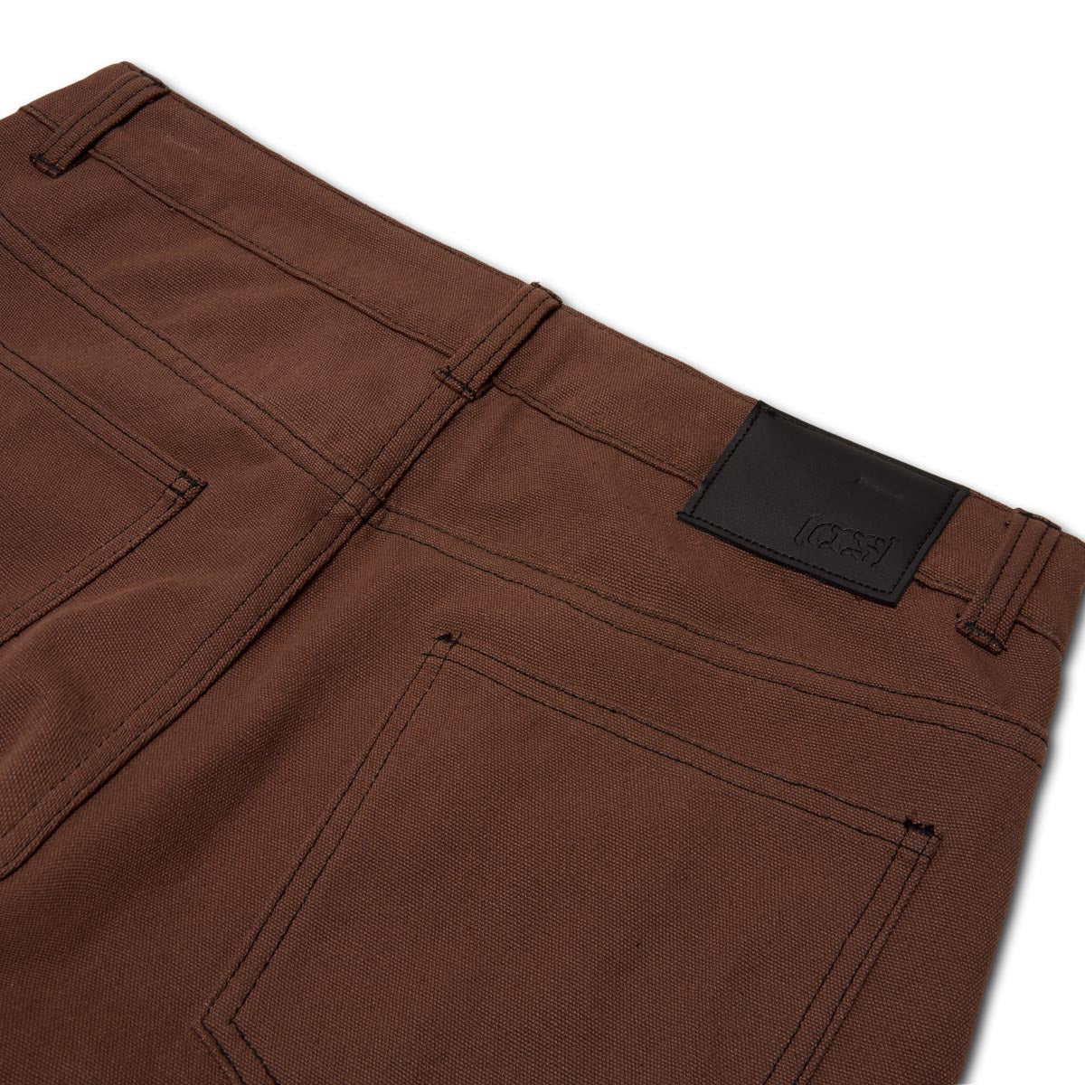 CCS Double Knee Original Relaxed Canvas Pants - Brown/Black image 6