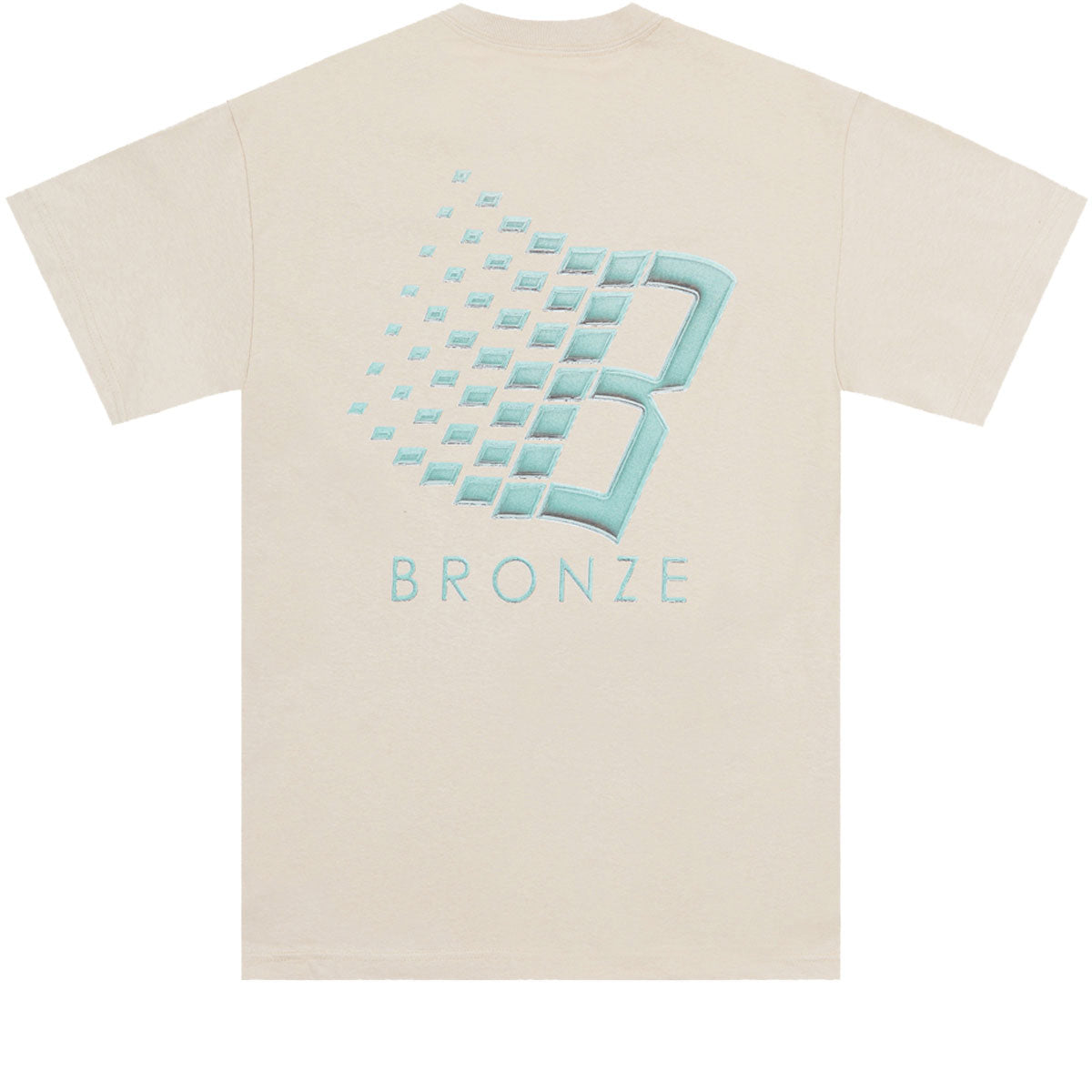 Bronze 56k Balloon Logo T-Shirt - Sand image 1
