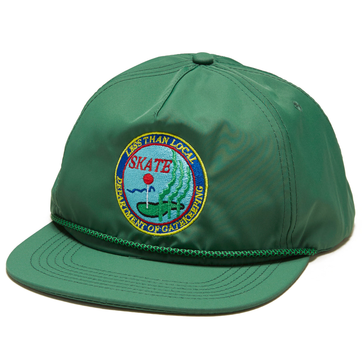 Less Than Local GateKeepers Rope Hat - Green image 1