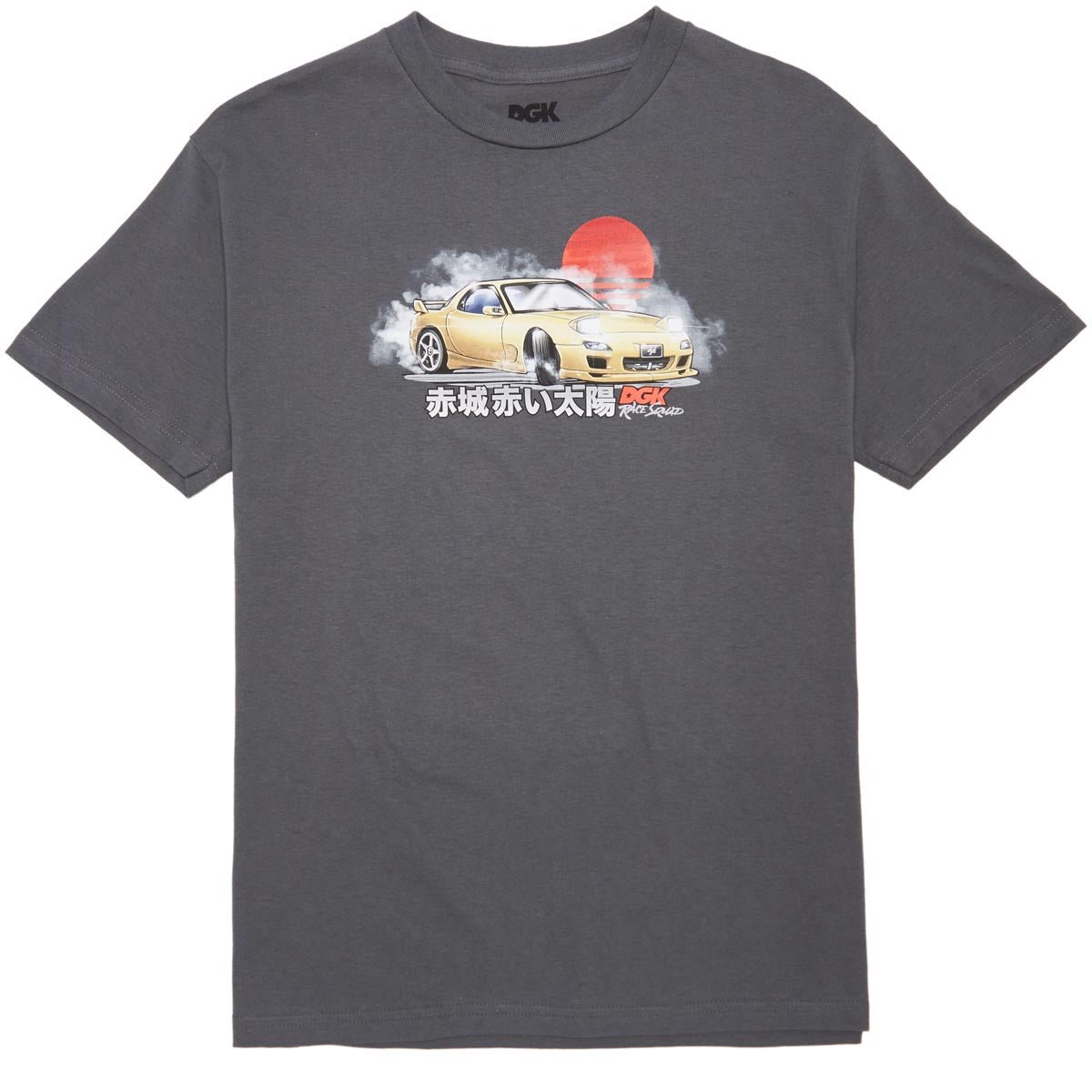 DGK Red Future T-Shirt - Charcoal image 1