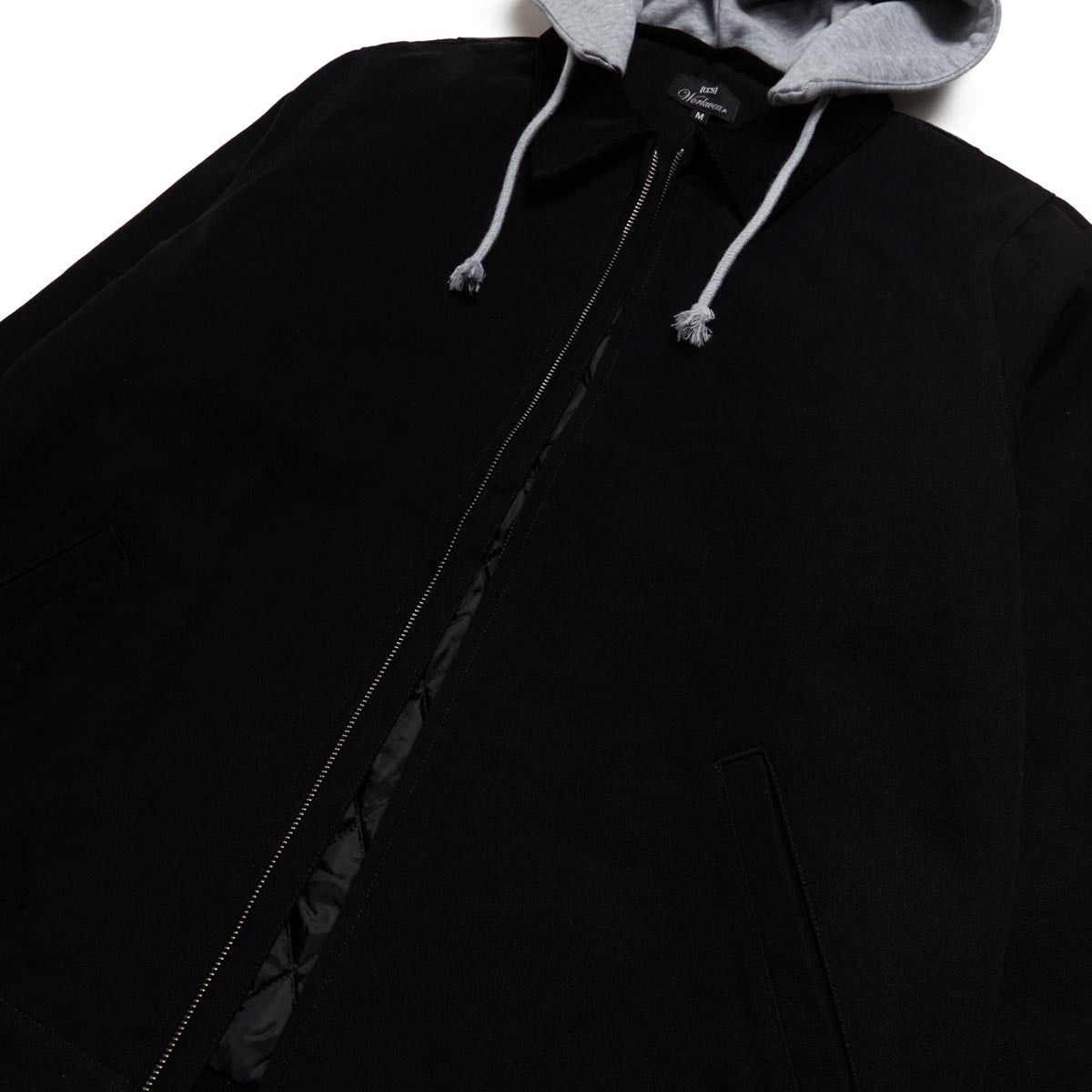 CCS Heavy Canvas Insulated Work Jacket - Black image 7