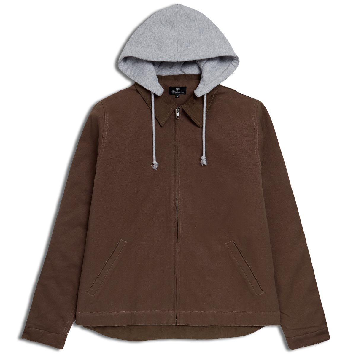 CCS Heavy Canvas Insulated Work Jacket - Brown image 1