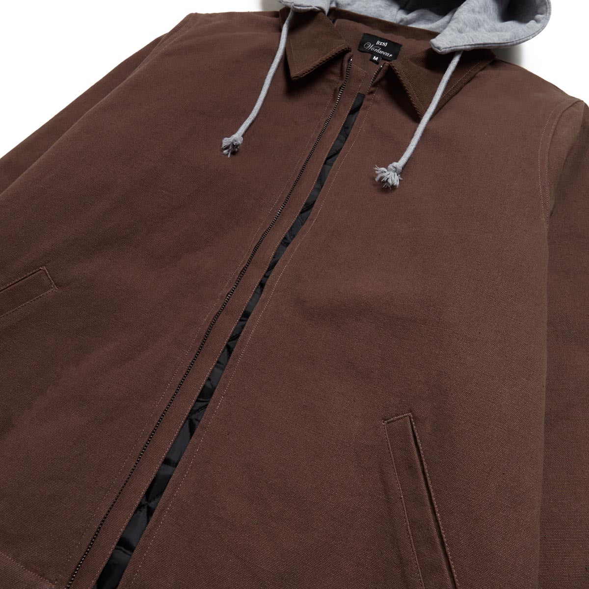 CCS Heavy Canvas Insulated Work Jacket - Brown image 7