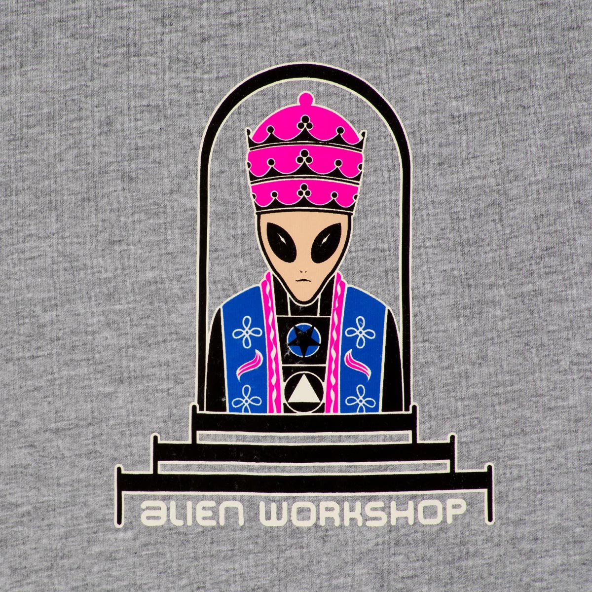 Alien Workshop Priest Long Sleeve T-Shirt - Athletic Grey image 2