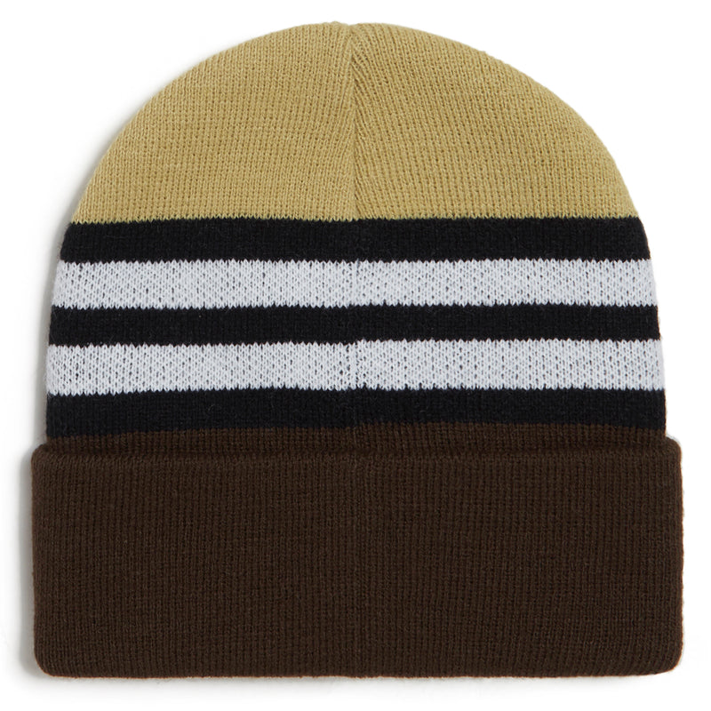 CCS Blockletters Beanie - Brown/Tan
