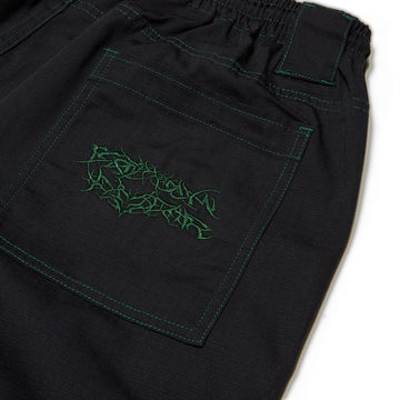 CCS Chandler Ripstop Cargo Pants - Black/Green