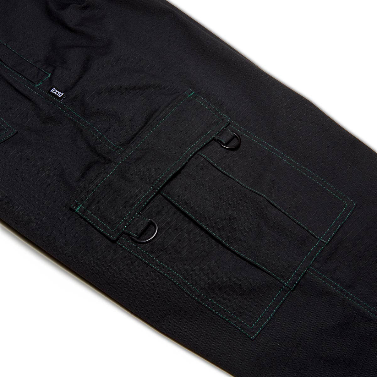 CCS Chandler Ripstop Cargo Pants - Black/Green image 8