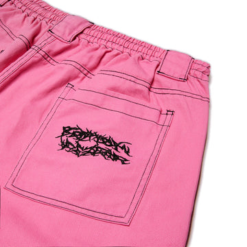 CCS Titus Twill Cargo Pants - Pink/Black