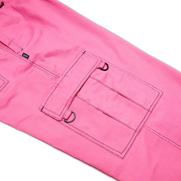 CCS Titus Twill Cargo Pants - Pink/Black