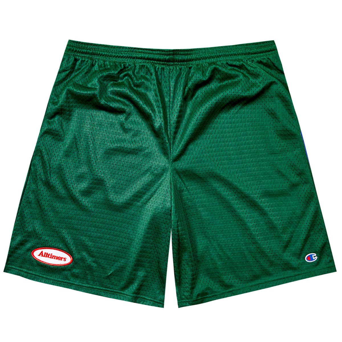 Alltimers Tankful Patch Champion Shorts - Forest Green image 1