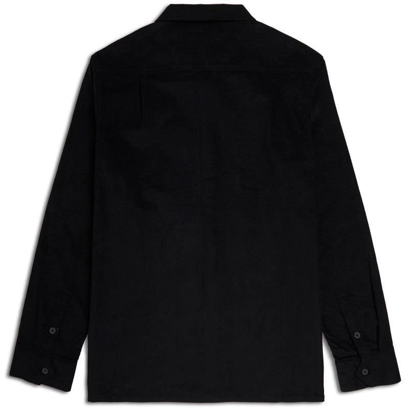 CCS Long Sleeve Corduroy Shirt - Black