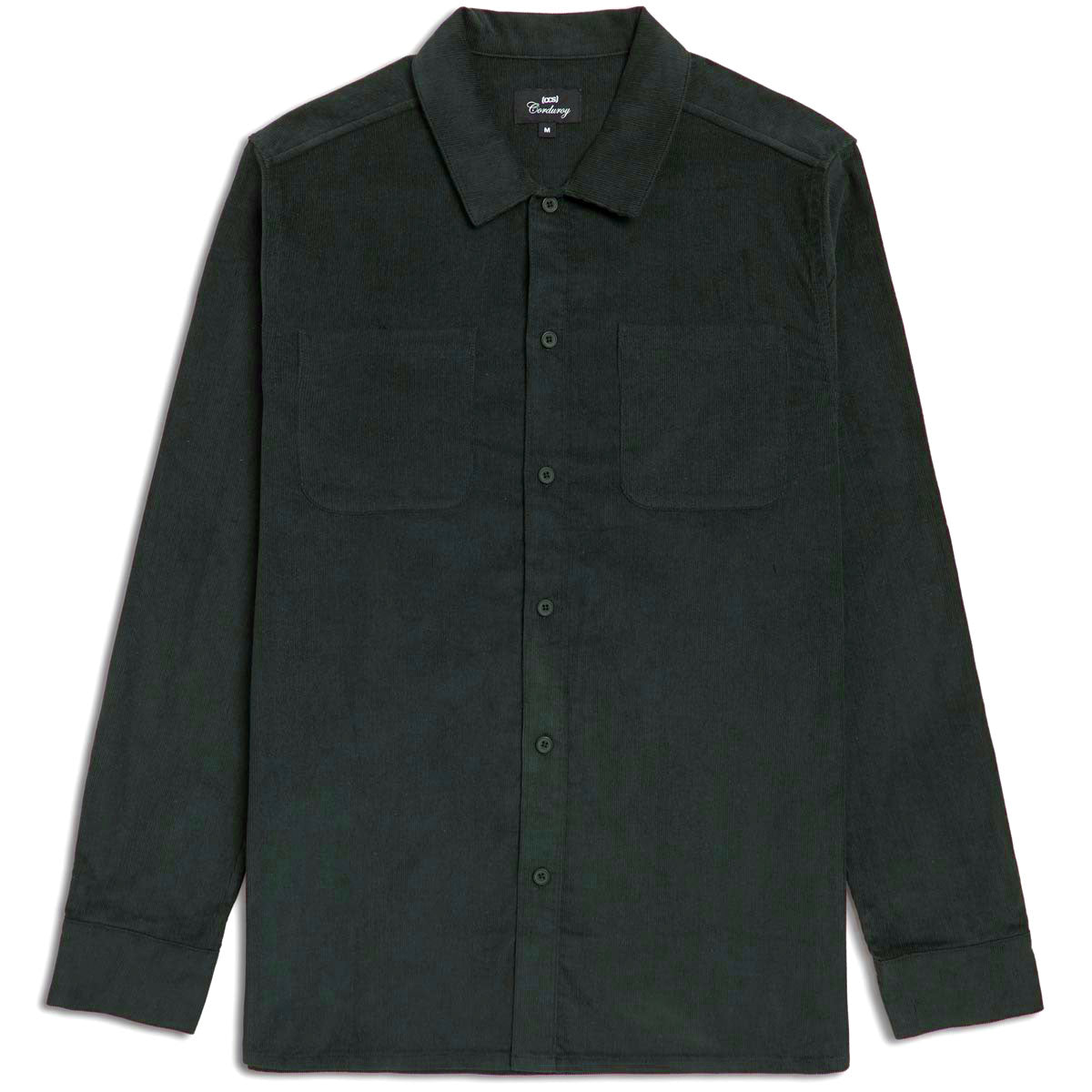 CCS Long Sleeve Corduroy Shirt - Green image 1