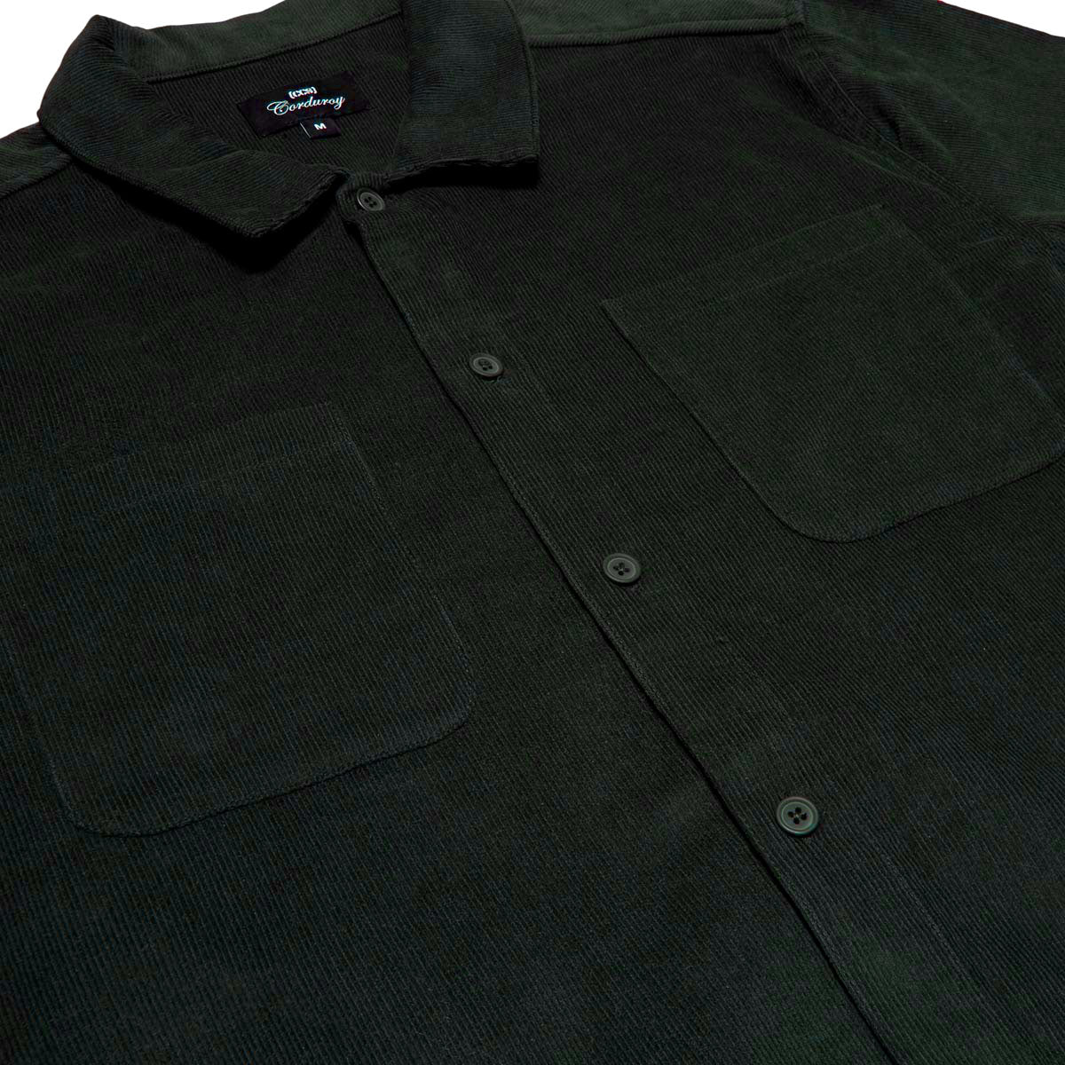 CCS Long Sleeve Corduroy Shirt - Green image 4