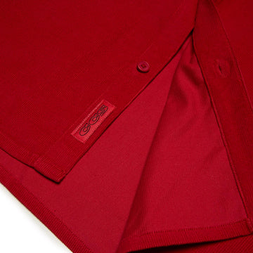 CCS Long Sleeve Corduroy Shirt - Crimson