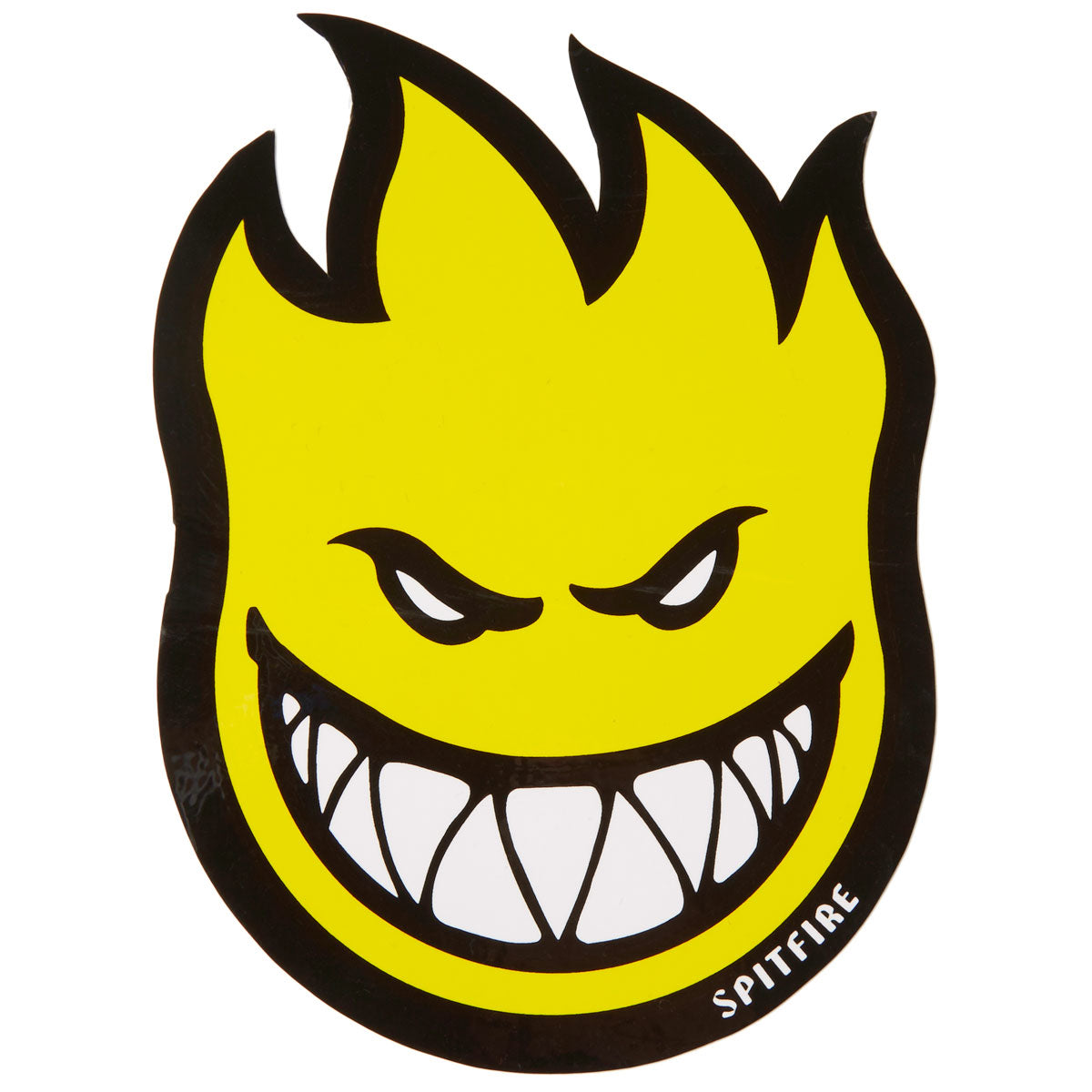 Spitfire Fireball Bighead MD Stickers - Yellow image 1