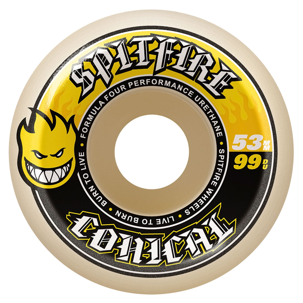Spitfire F4 99d Conical Skateboard Wheels - 53mm – CCS