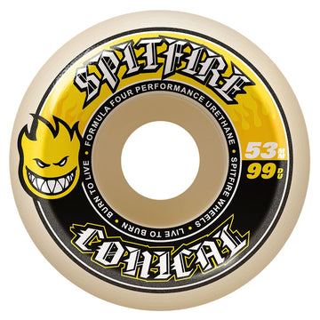 Spitfire F4 99d Conical Skateboard Wheels - 53mm