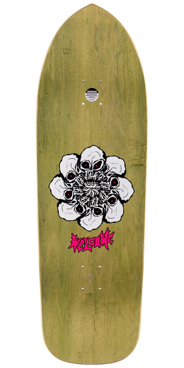 Welcome Wendigo On A Magic Bullet 2.0 Skateboard Complete - Brown Stain - 10.00
