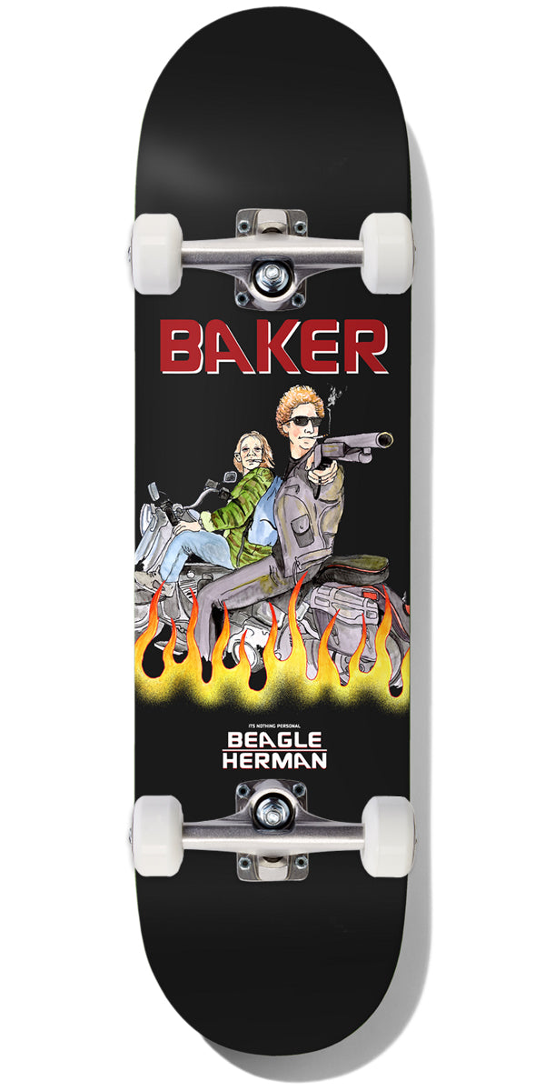 Baker Herman Beagle Nothin Personal Skateboard Complete - 8.25