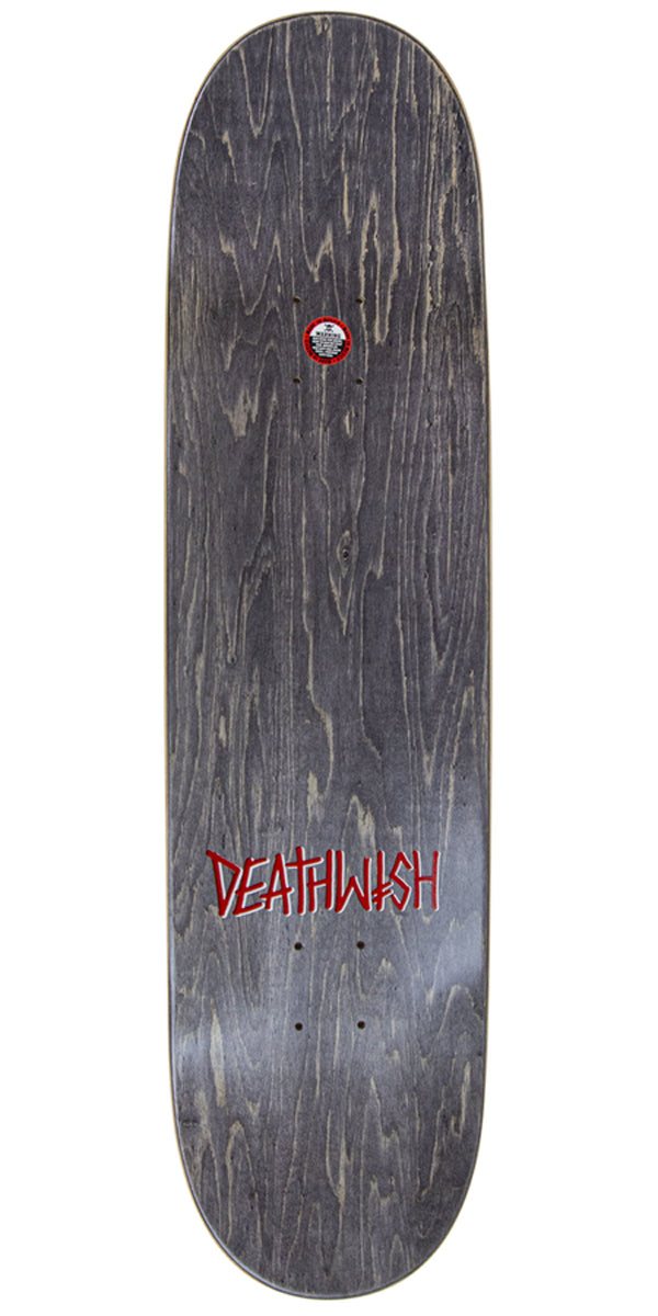 Deathwish Gang Logo Skateboard Complete - Red/Gold - 8.75