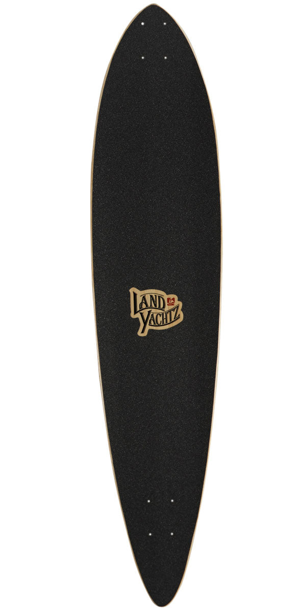 Landyachtz Bamboo Pinner Stripes Longboard Deck - Black image 2