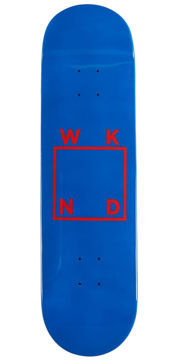 WKND Logo Dip Skateboard Deck - Royal/Red - 8.25