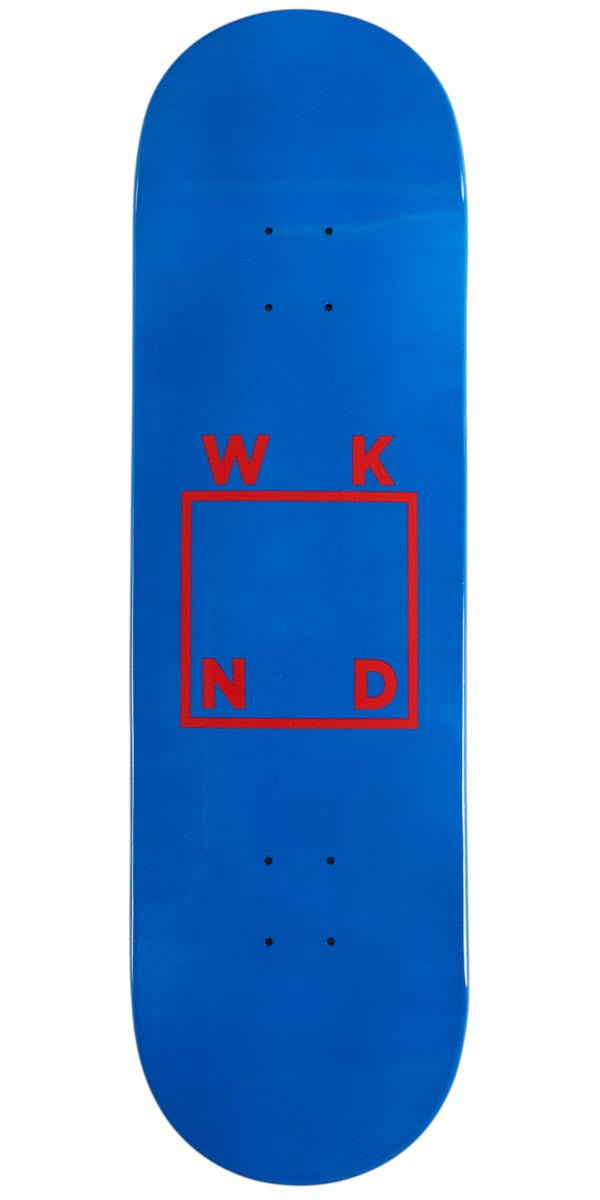 WKND Logo Dip Skateboard Deck - Royal/Red - 9.00