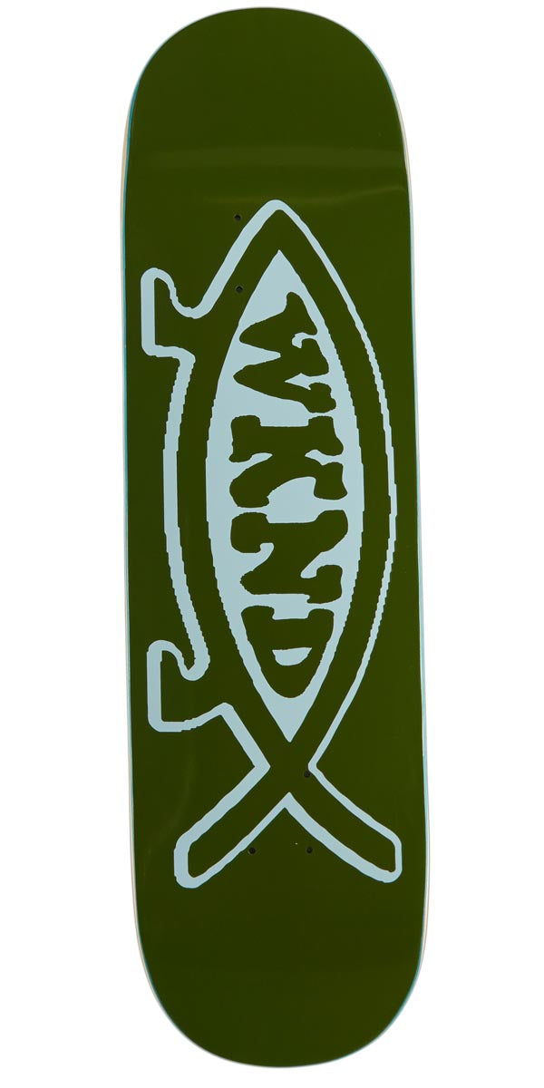 WKND Evo Fish Skateboard Deck - Olive - 8.50