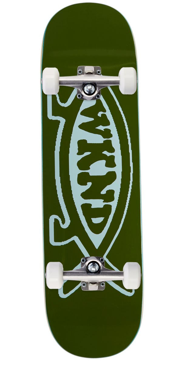 WKND Evo Fish Skateboard Complete - Olive - 8.50