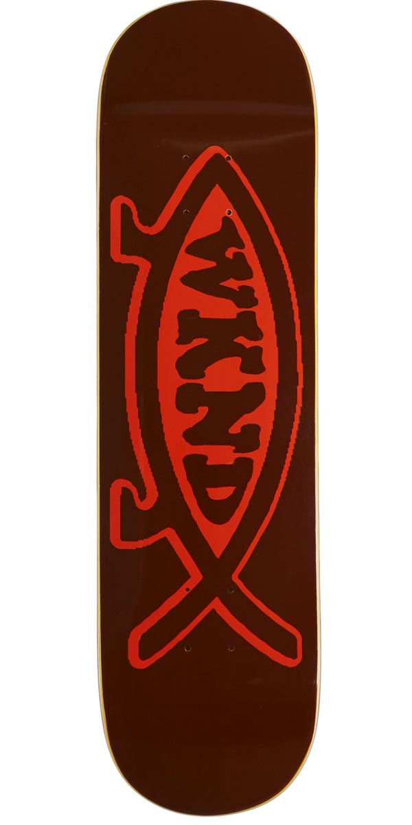 WKND Evo Fish Skateboard Deck - Brown - 8.375