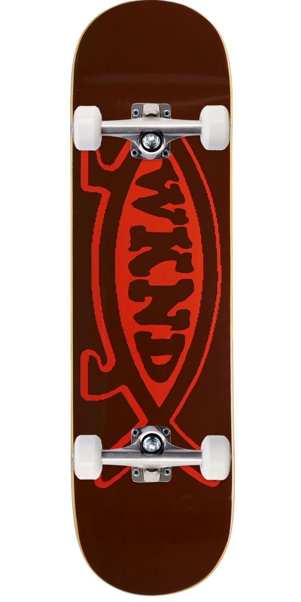 WKND Evo Fish Skateboard Complete - Brown - 8.375