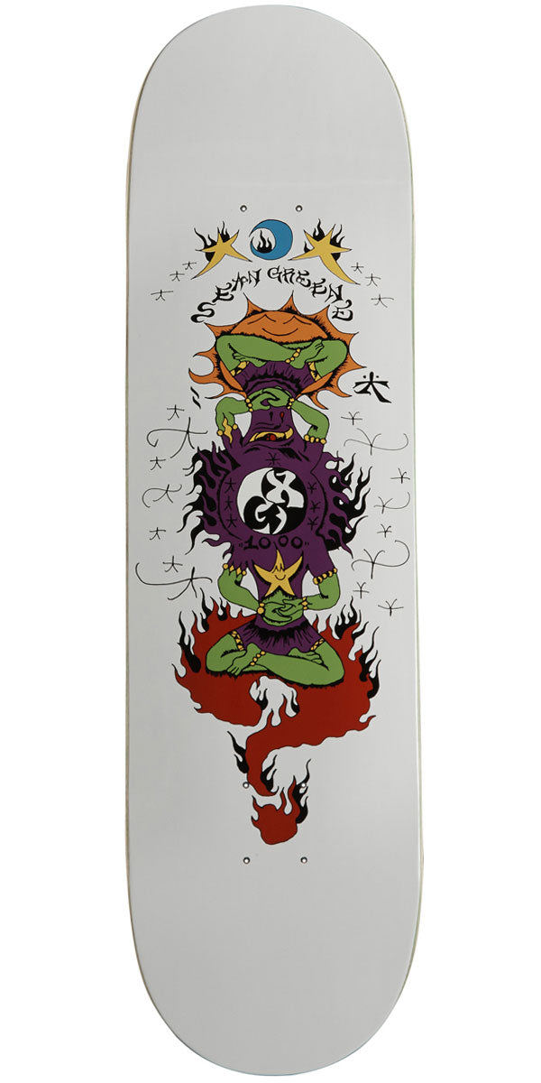 GX1000 Burning Breath Greene Skateboard Deck - 8.50