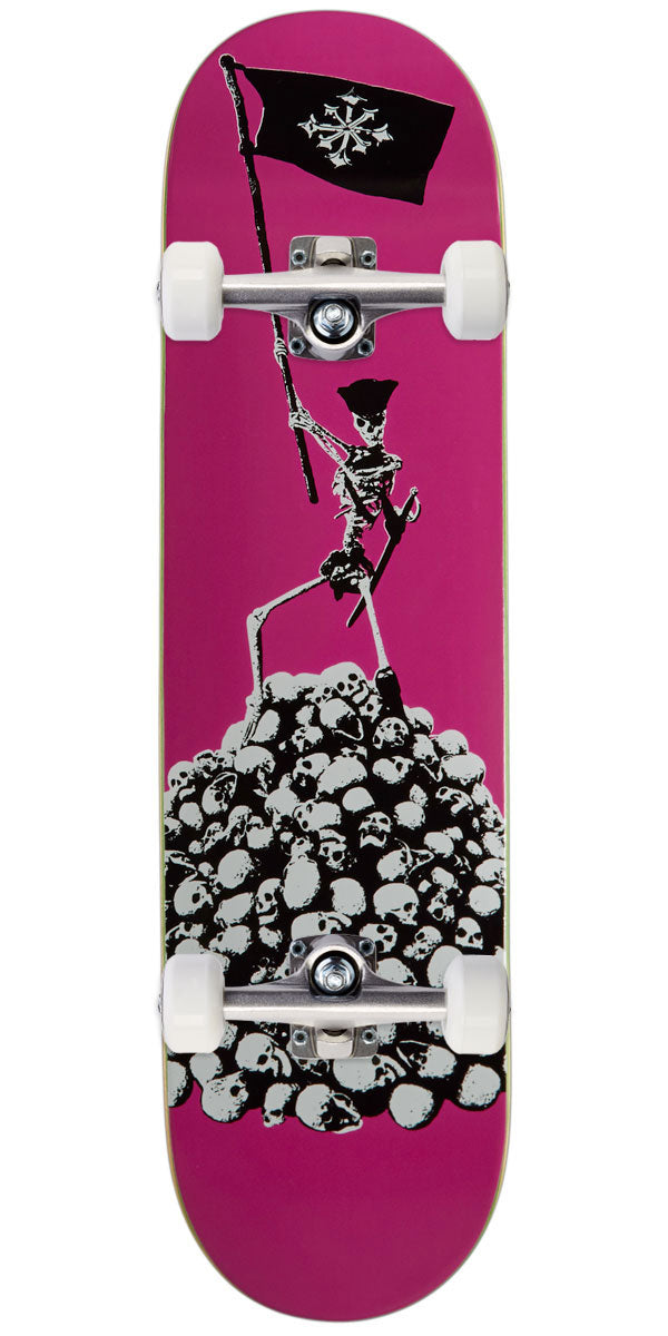 Disorder Skull Pile Skateboard Complete - Pink - 8.00