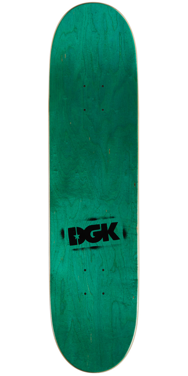 DGK Tri Spoke Flex Kalis Skateboard Deck - 8.06
