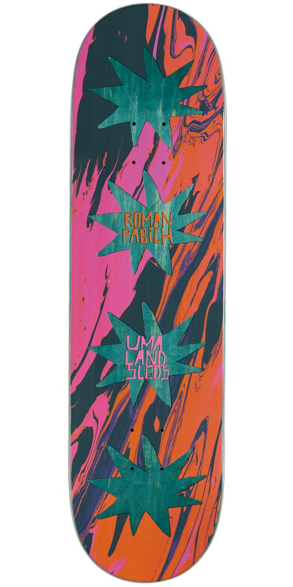 UMA Landsleds Roman Pop Art Skateboard Deck - 8.50