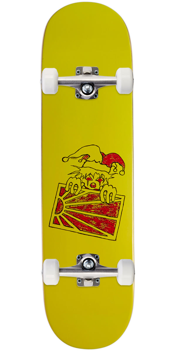Rassvet Clown Logo Skateboard Complete - Yellow - 8.125