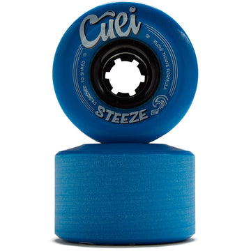 Cuei Steeze Freeride 83a Stoneground Longboard Wheels - Blue - 70mm