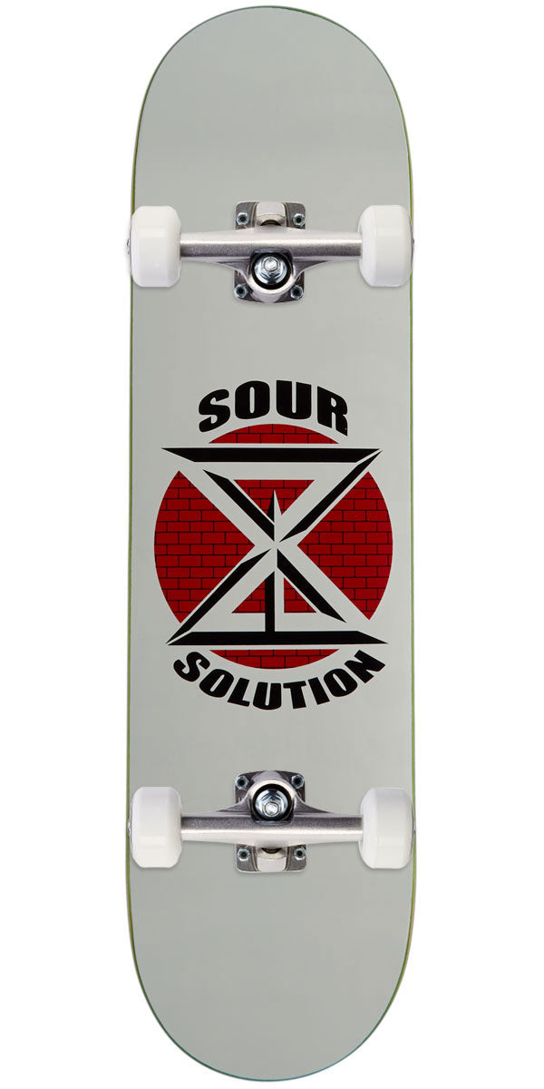 Sour Solution DK Skateboard Complete - White - 8.25
