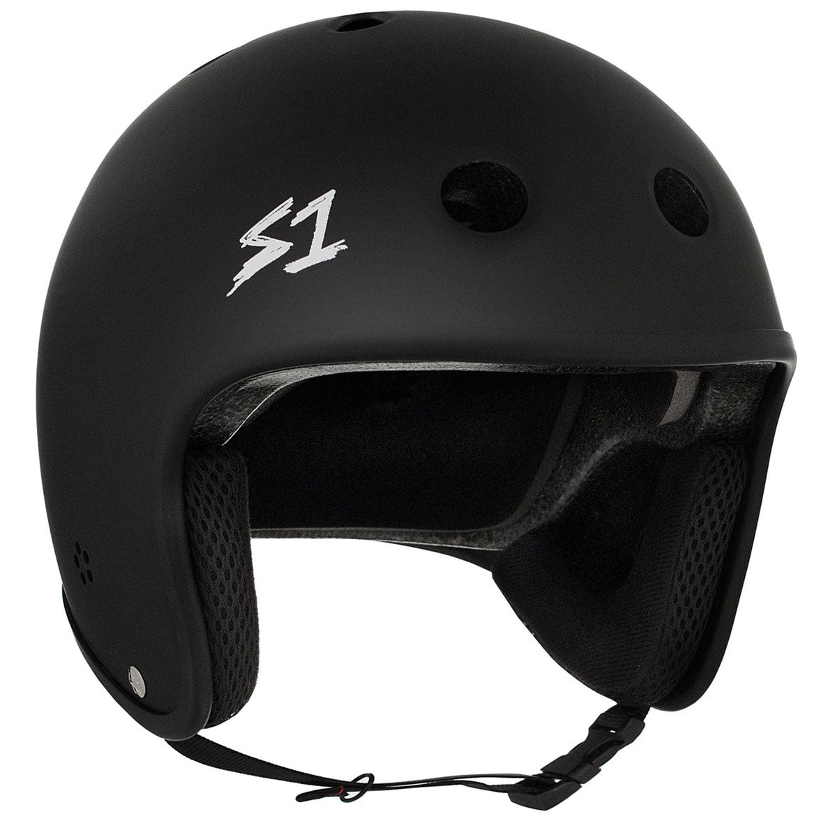 S-One Lifer Retro Helmet - Black Matte image 1