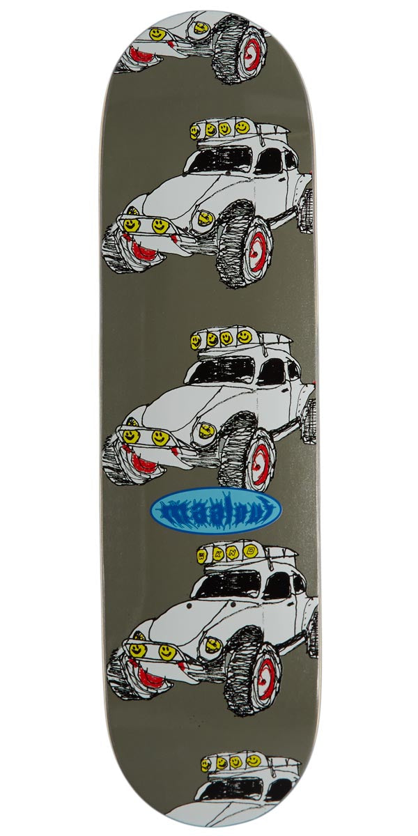WKND Buggy Alert Christian Maalouf Skateboard Deck - Grey Glitter - 8.125