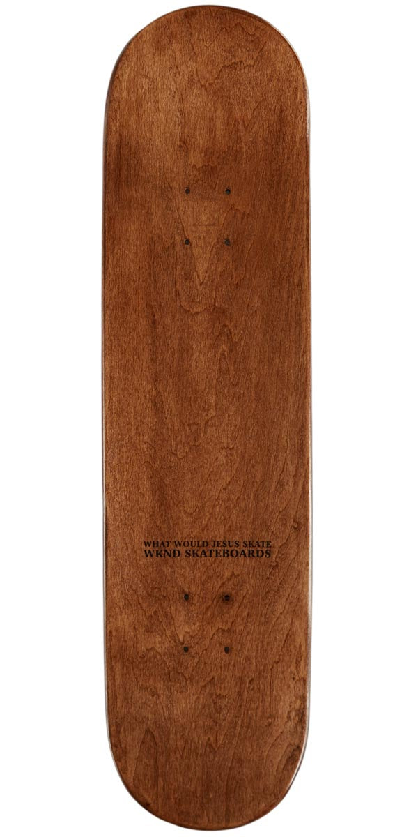 WKND W.W.J.S. Skateboard Deck - Brown Veneer - 8.375