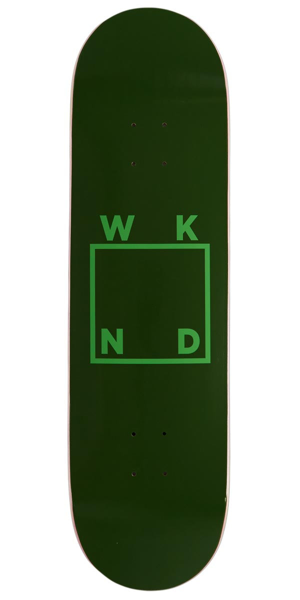 WKND Logo Skateboard Deck - Army Green - 8.50