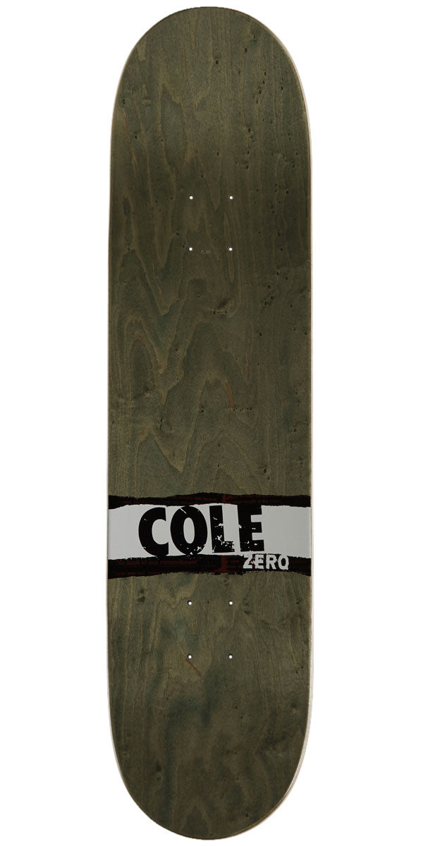 Zero War Chris Cole Skateboard Complete - 8.25