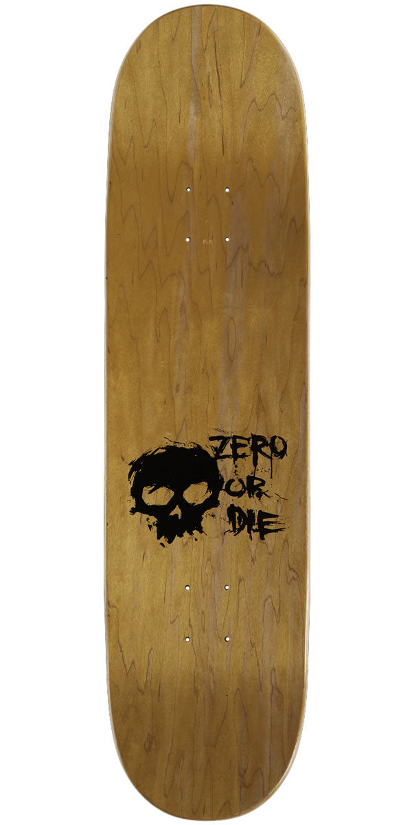 Zero Blood Skull Skateboard Deck - Red Foil - 8.50