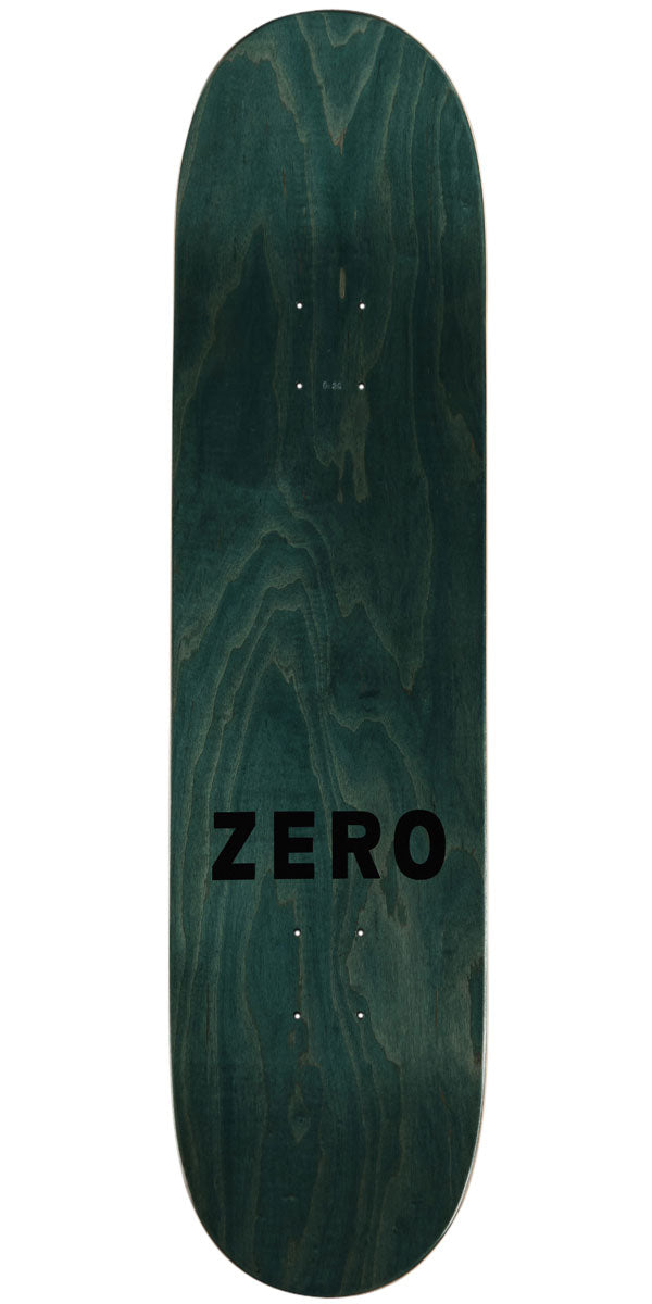 Zero Numero Handscreened Skateboard Deck - 8.25